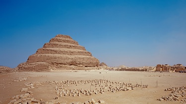 Stufenpyramide des Pharaos Djoser | Bild: picture-alliance/dpa