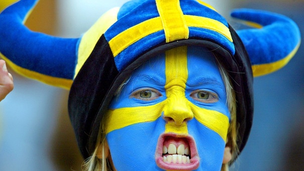 Alter Schwede! Warum heißt es eigentlich nicht junger Schwede - wie der junge schwedische Fußballfan im Bild? | Bild: picture-alliance/dpa