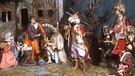 Die Heiligen Drei Könige als Krippenfiguren | Bild: picture-alliance/dpa