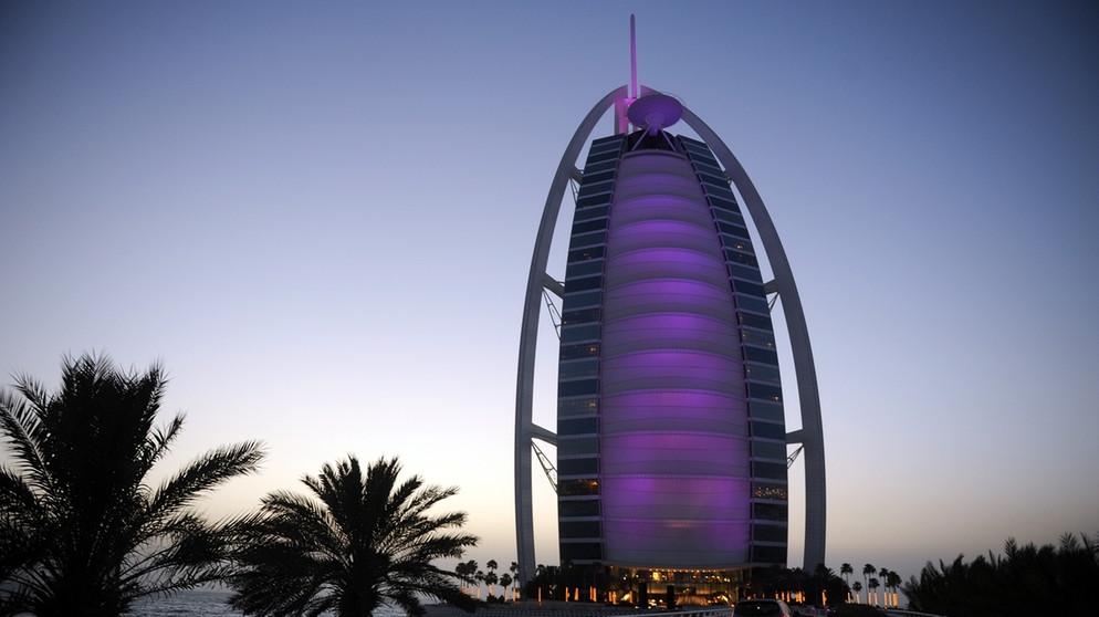 Hotel Burj al arab | Bild: picture-alliance/dpa