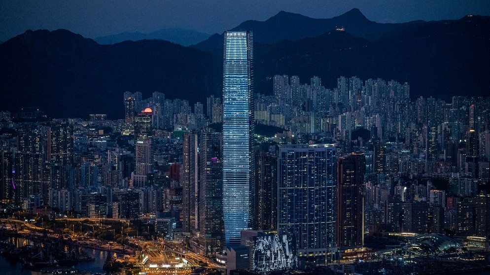 International Commerce Centre (ICC) in Hongkong. | Bild: picture alliance/NurPhoto/Vernon Yuen