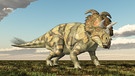 Dinosaurier bedeutet "schreckliche Echsen". Sie lebten an Land und waren nicht flugfähig. Zur Obergruppe der Saurier zählen neben Dinosauriern auch Flugsaurier und Wassersaurier. | Bild: picture-alliance/dpa