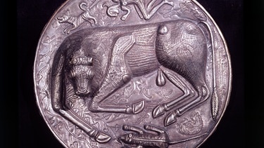 Reliefplatte aus dem 1. Jahrundert vor Christus | Bild: picture-alliance/dpa/Akg-images