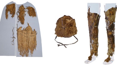 Archäologie: Ötzis Kleidung stammte von fünf Tieren | Bild: Institute for Mummies and the Iceman/dpa