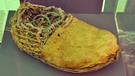 Nachgebildete Schuhe von Oetzi | Bild: picture-alliance/dpa