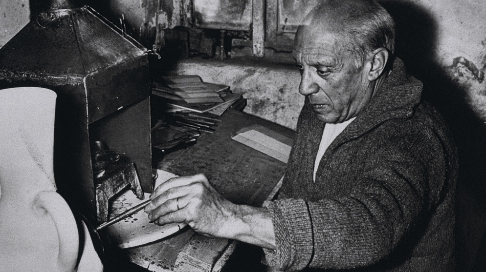 zum Weltlinkshändertag am 13. August: Pablo Picasso war ebenfalls ein berühmter Linkshänder | Bild: picture-alliance / KPA/United Archives