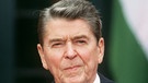 zum Weltlinkshändertag am 13. August: Ronald Reagan, 40. Präsident der USA, war ebenfalls Linkshänder | Bild: picture-alliance/dpa