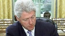 zum Weltlinkshändertag am 13. August: Ex-US-Präsident Bill Clinton, ebenfalls Linkshänder | Bild: picture-alliance/dpa