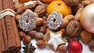 Obst, Nüsse, Kekse, Zimt | Bild: colourbox.com