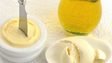 Was ist gesünder: Butter, Öl oder Margarine? | Bild: picture alliance/BSIP