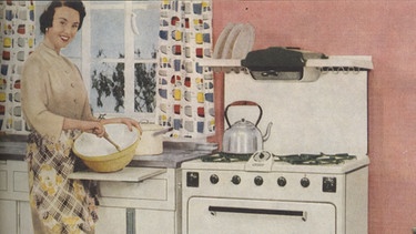 Kochen in den 1950er-Jahren | Bild: picture alliance/Mary Evans Picture Library