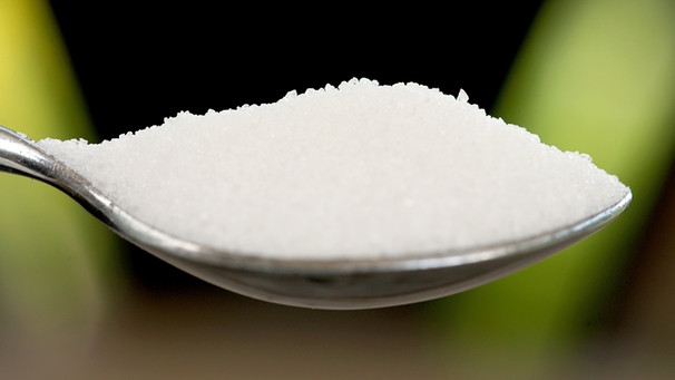 Ein Teelöffel Zucker. | Bild: picture-alliance/dpa