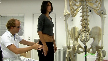 Ischias: Gereizter Nerv kann Rückenschmerzen verursachen | Bild: Screenshot BR