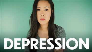 Mai Thi Nguyen-Kim und der Schriftzug "Depression" | Bild: Funk