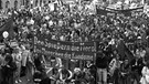 Demonstration gegen den Maßnahmenkatalogs der bayerischen Landesregierung 1987 | Bild: picture-alliance/dpa