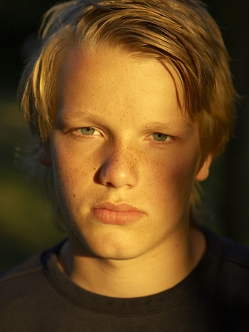 Junge in der Pubertät | Bild: picture-alliance/dpa