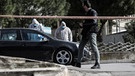 Tatort des Mordes an dem griechischen Journalist Giorgos Karaivaz | Bild: picture alliance / ANE / Eurokinissi | Giannis Panagopoulos