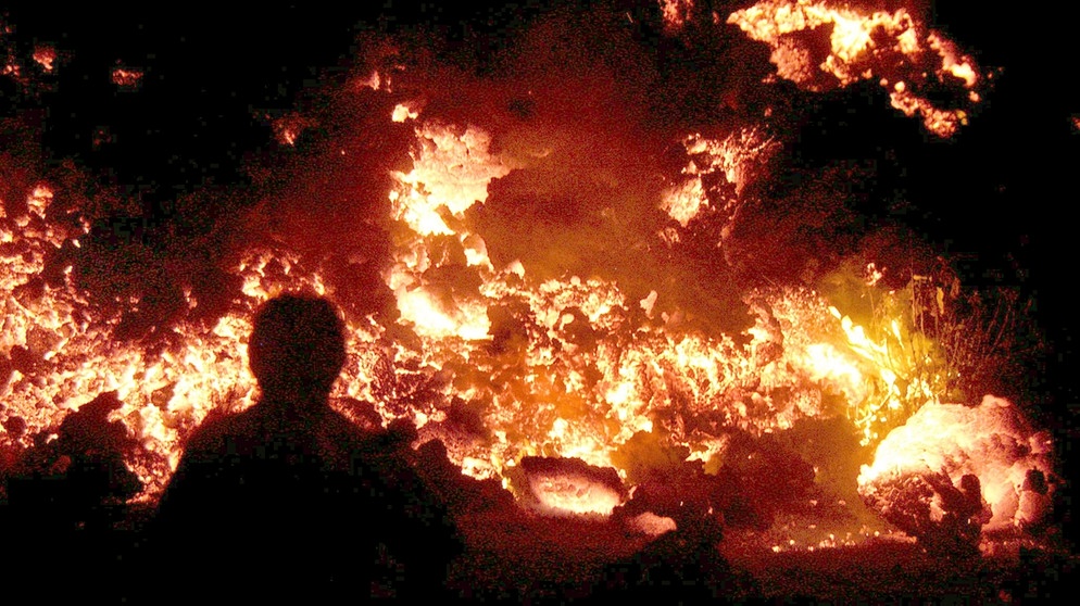 Ausbruch des Vulkans Pacaya, Guatemala, am 9.8.2006, rund hundert Jahre vorher war hier ebenfalls einer der größten Vulkanausbrüche. | Bild: picture-alliance/dpa