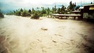Schlammlawine nach dem Ausbruch des Vulkans Pinatubo 1991, es war einer der größten Vulkanausbrüche aller Zeiten. | Bild: picture-alliance/dpa