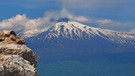 Vulkantyp Schichtvulkan: Der Vulkan Ätna auf Sizilien | Bild: picture-alliance/dpa