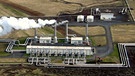 Dank Vulkanismus: Geothermie-Kraftwerk Nesjavallir im Süden von Island | Bild: picture-alliance/dpa