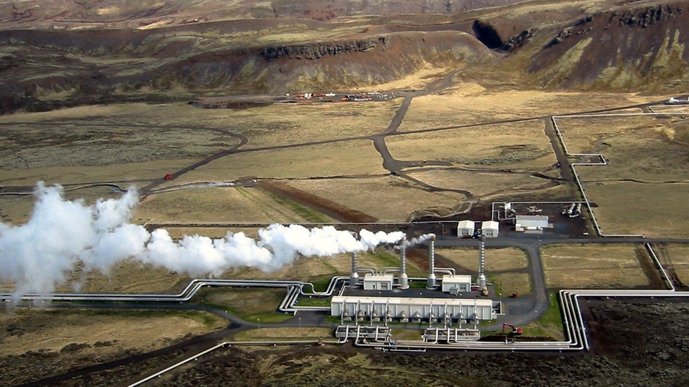 Dank Vulkanismus: Geothermie-Kraftwerk Nesjavallir im Süden von Island | Bild: picture-alliance/dpa
