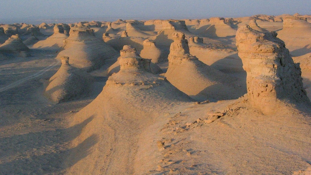Lop Nor in der Wüste Taklamakan, einer riesigen Binnenwüste | Bild: picture-alliance/dpa