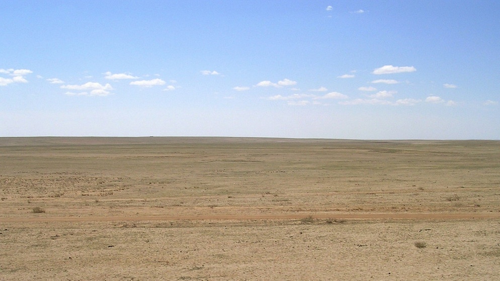 Die wohl bekannteste Binnenwüste: die Wüste Gobi | Bild: picture-alliance/dpa