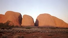Mount Olga-Berge in der Wüste Zentralaustraliens | Bild: picture-alliance/dpa
