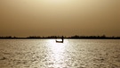 Eines der größten Binnengewässer der Erde mitten in der Wüste Sahara: der Tschadsee | Bild: picture-alliance/dpa