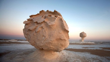 Sahara: Weiße Wüste in Ägypten | Bild: picture-alliance/dpa