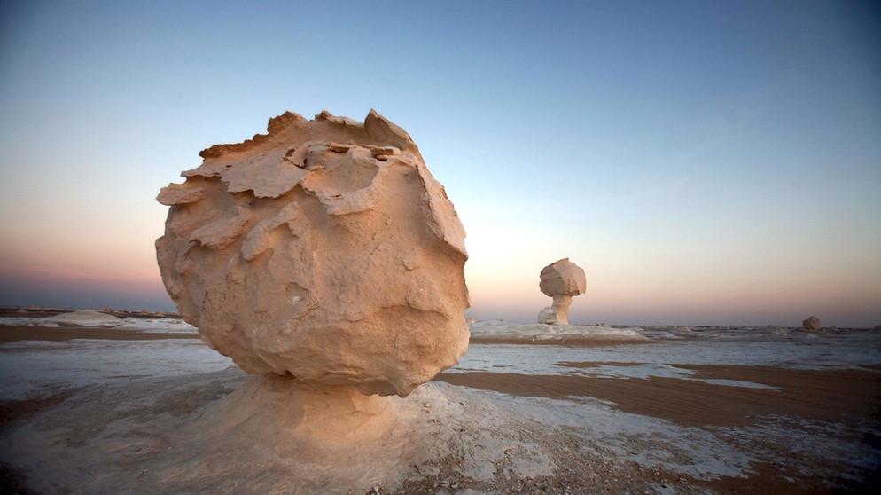 Sahara: Weiße Wüste in Ägypten | Bild: picture-alliance/dpa