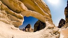 Sahara: Weiße Wüste in Ägypten. In vielen Wüsten der Erde gibt es spektakuläre Landschaften und Felsformationen. Verantwortlich dafür ist meistens Erosion: Verwitterungsprozesse durch Wind und Wasser. | Bild: picture-alliance/dpa