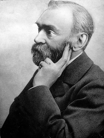 Alfred Nobel, der Begründer des Nobelpreises | Bild: picture-alliance/dpa