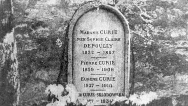 Das Grabmal der Familie Curie in Paris | Bild: picture-alliance/dpa