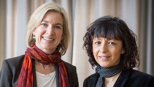 Crispr-Erfinderinnen Jennifer Doudna und Emmanuelle Charpentier - Genome Editing | Bild: picture-alliance/dpa