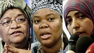 Ellen Johnson-Sirleaf, Leymah Gbowee und Tawakkul Karman sind die Preisträgerinnen des Friedensnobelpreises | Bild: picture-alliance/dpa