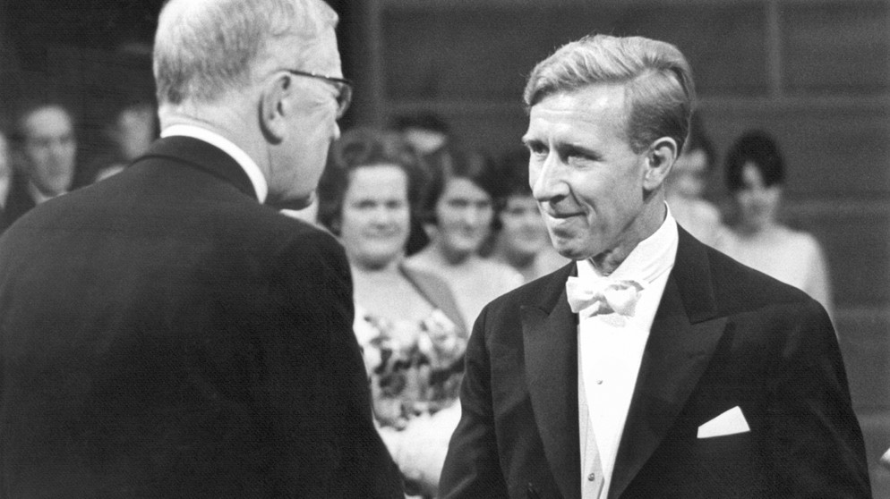 Konrad Bloch erhielt den Medizin-Nobelpreis 1964 | Bild: picture-alliance/dpa