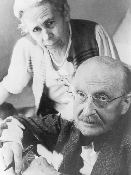 Max Planck, hier neben seiner Frau Margarethe, erhielt 1918 den Physik-Nobelpreis | Bild: picture-alliance/dpa