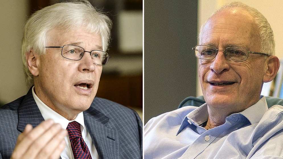 Nobelpreis für Wirtschaftswissenschaften 2016: Bengt Holmström und Oliver Hart | Bild: picture-alliance/dpa