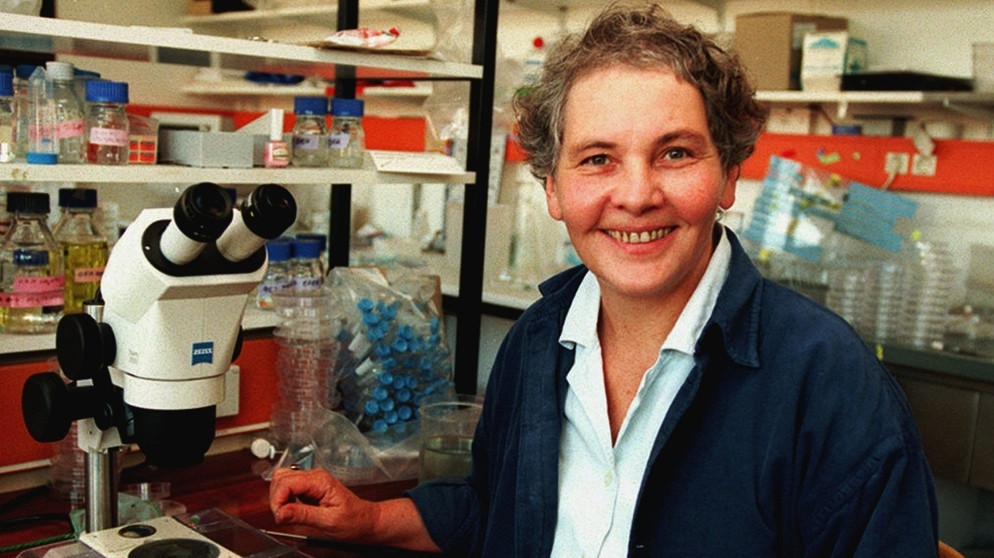 Christiane Nüsslein-Volhard erhielt den Medizin-Nobelpreis 1995 - und damit den ersten Nobelpreis für eine deutsche Frau | Bild: picture-alliance/dpa
