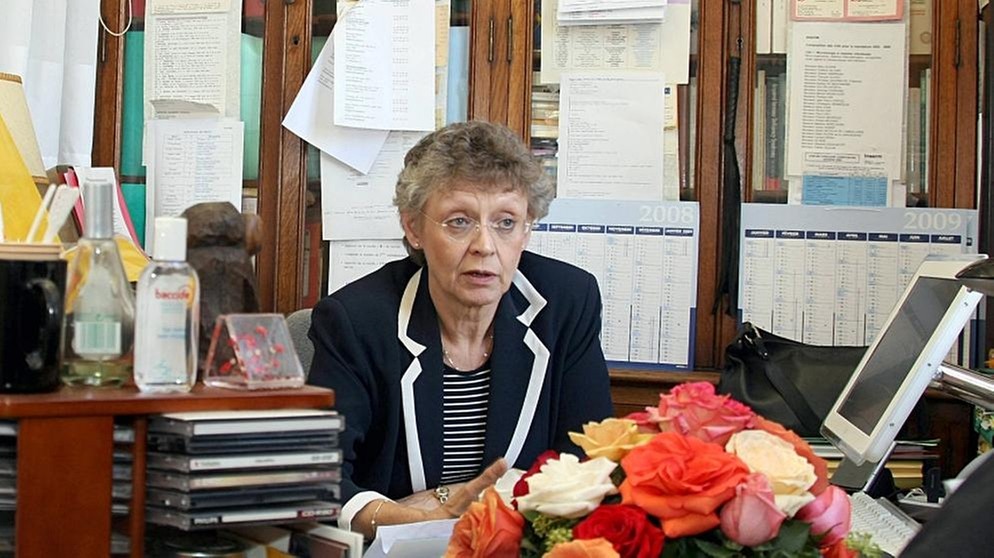 Die Nobelpreisträgerin Françoise Barré-Sinoussi | Bild: picture-alliance/dpa
