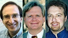 Saul Perlmutter, Brian P. Schmidt und Adam G. Riess sind die Preisträger des Physik-Nobelpreises  | Bild: picture-alliance/dpa