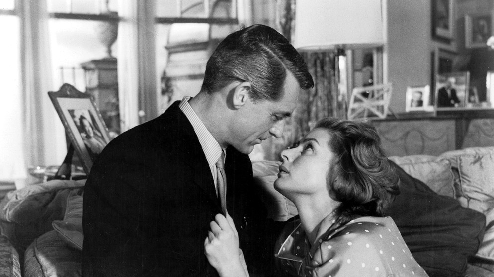 Berühmter Filmkuss 1958: Ingrid Bergman und Cary Grant "Indiskret" | Bild: picture-alliance/dpa
