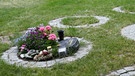 Umrandete Urnengraeber auf einem Friedhof in Berlin Friedrichshain. | Bild: picture alliance / Winfried Rothermel | Winfried Rothermel