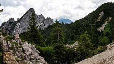 Durch Bergsturz bedrohte Berge - Symbolbild | Bild: BR Bild / Sylvia Bentele