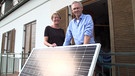 Susanne und Markus Droth vom Bürgerprojekt Solar aus Fürstenfeldbruck. | Bild: Johanna Zach