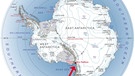 Karte der Antarktis | Bild: picture-alliance/dpa