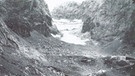 Blick auf den Blaueisgletscher am Hochkalter im Jahr 1949. | Bild: www.bayerische-gletscher.de