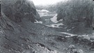Blick auf den Blaueisgletscher am Hochkalter im Jahr 1970. | Bild: www.bayerische-gletscher.de